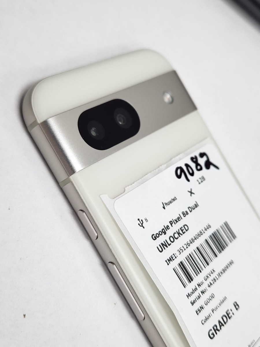 DEFECTIVE - Google Pixel 8a - 128 GB - Porcelain - Unlocked