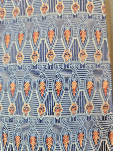 Bugatchi Uomo Platinum Silk Soie Necktie In Original Bergdorf Goodman Gift Box - Picture 6 of 8