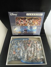 MICKEY MOUSE:  2 PANORAMA PUZZLES: 2 X 1000 PIECE JIGSAWS Disney