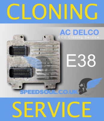   VAUXHALL / OPEL ACDELCO E38 DELCO ECU  DATA TRANSFER CLONING SERVICE  