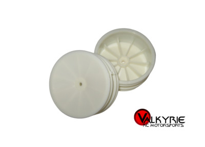 RC Proline Losi XX CR Series Front Dish Wheels Plastic White (2) 2640 / 2640-00