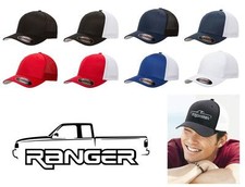 Ford Ranger Pickup Truck Classic Color Outline Design Hat Cap