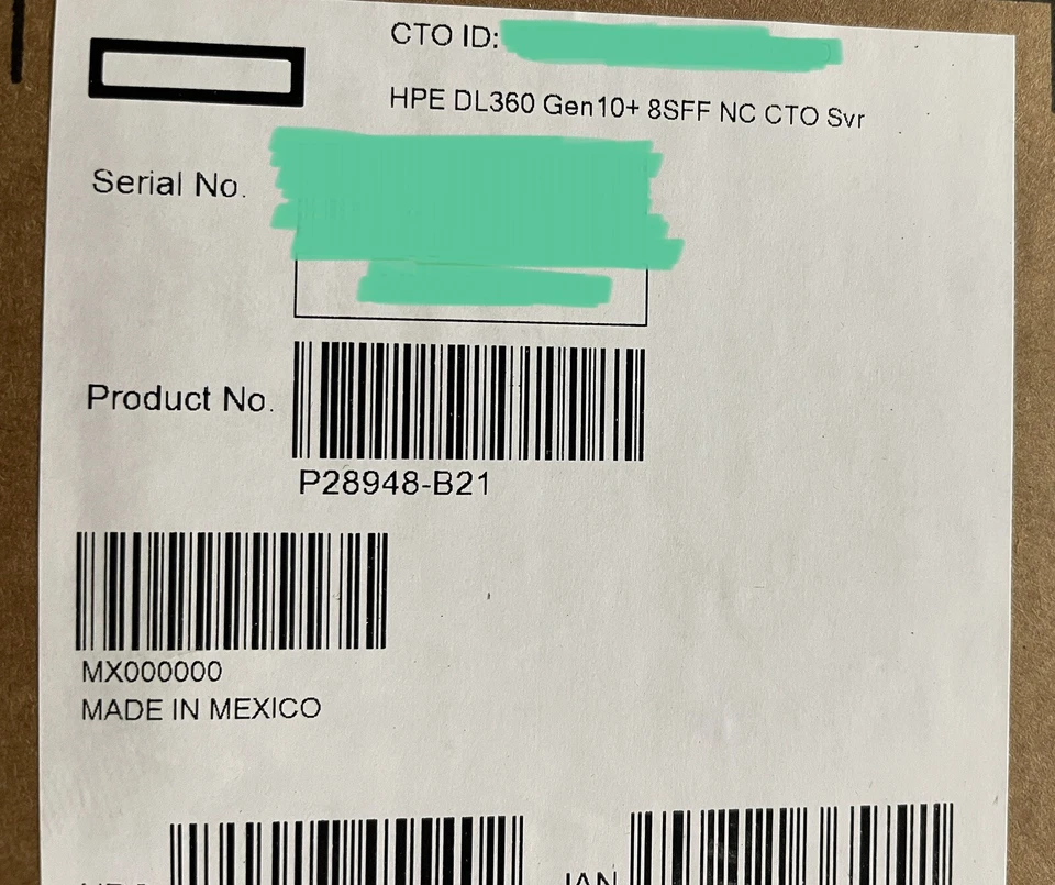 HPE DL360 Gen10+Plus Dual Xeon 6354 36C 3GHz 64GB RAM 10SFF MR416i-a 25GE 1600W - Image 2 of 4