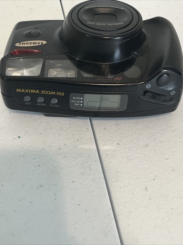 SAMSUNG MAXIMA ZOOM 105 35 mm FOTOCAMERA PELLICOLA PUNTA E SCATTA - TESTATA - OTTIME CONDIZIONI! - Foto 4 di 10