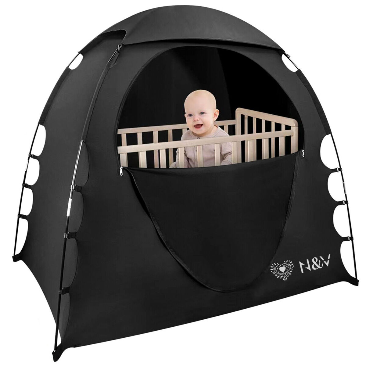 Blackout tent for crib outlet