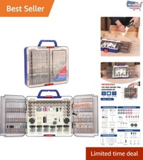 WORKPRO 476PCS Dremel Rotary Tool Accessories Kit Grinding Sanding Polishing Set
