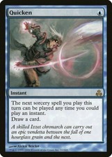 Magic the Gathering QUICKEN #31/165 Guildpact 2006 NM Blue Rare 