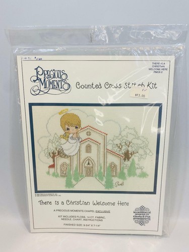 Vintage Precious Moments Counted Cross Stitch Kits Multiple Options NIB - Picture 2 of 8