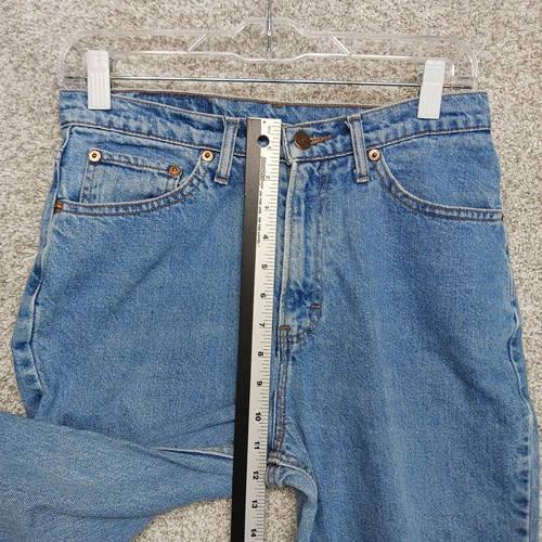 Jeans Jordache Vintage Mujer 13/14 Azul Calce Regular Pierna Cónica Años 90 Retro Mamá - Imagen 5 de 9