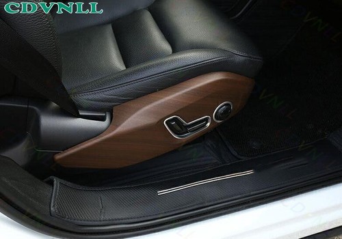 Panel de interruptor de botón de ajuste de asiento de grano de madera de melocotón para Volvo XC90 2016-2024 2* - Imagen 11 de 12