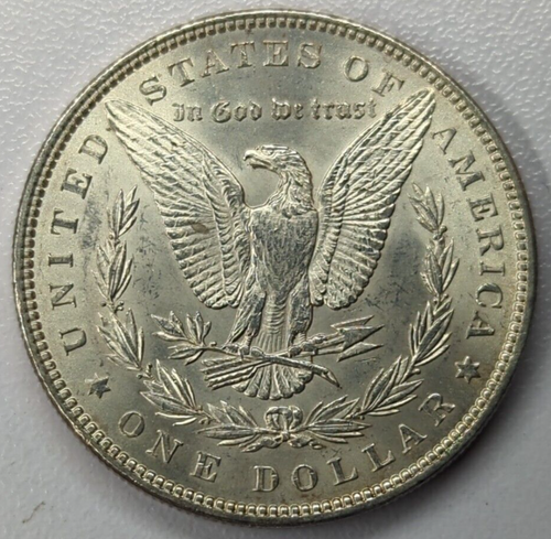 1883 Morgan Silver Dollar - AU/UNC - Picture 2 of 2
