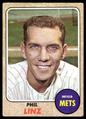 1968 Topps Phil Linz New York Mets #594 | eBay