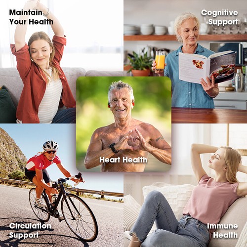 L-Ergothioneine Capsules Ginkgo biloba Extract Support Immune Heart Health - Picture 6 of 10