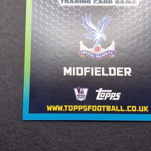 Topps Match Attax Wilfried Zaha 85 Midfielder 2015/2016 Crystal Palace F.C. - Picture 15 of 15
