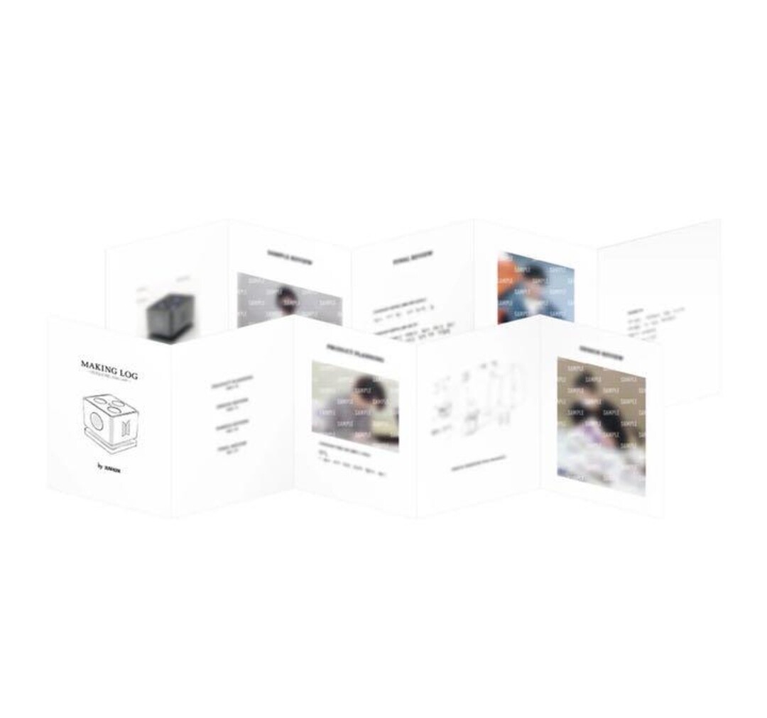 BTS JUNGKOOK Mikrokosmos Mood Lamp ARTIST MADE COLLECTION BY BTS Full Set