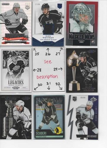 Los Angeles Kings SERIAL #'d Rookies Autos Jerseys KOPITAR DOUGHTY GRETZKY QUICK - Picture 29 of 99