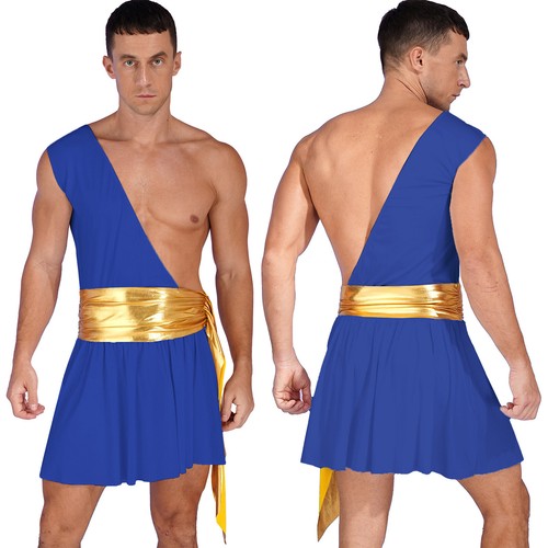 Herren Toga Cosplay Kostüm antik griechisch römisch Ritter Krieger Kostüm - Bild 78 von 103