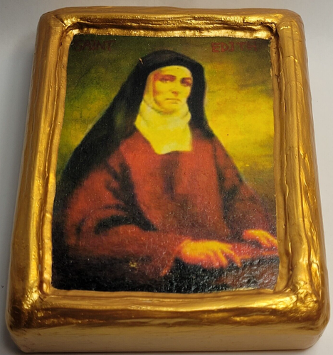 Icono de oración católica y ortodoxa de Santa Edith - Imagen 5 de 9