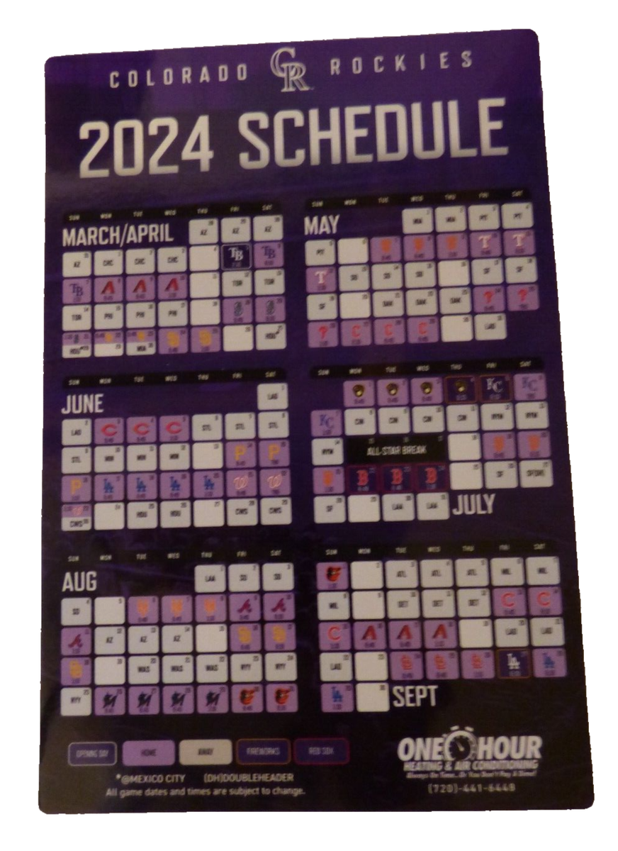 2024-colorado-rockies-magnetic-schedule-sga-ebay