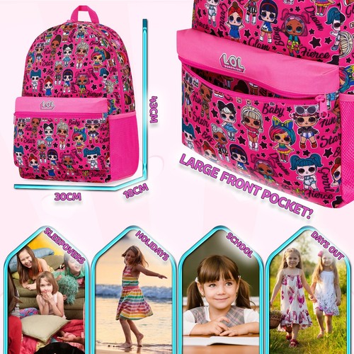 Sweep Tochi tree larynx L.O.L. Surprise! Pink Backpack with LOL Dolls for School Travel Girls Teens | eBay Sweep Tochi tree larynx L.O.L. Surprise! Pink Backpack with LOL Dolls for School Travel Girls Teens | eBay