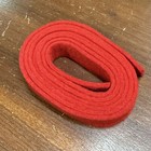 Red Spring Rail Felt Strip for Piano Repair, 52" Long,13/16" Wide, .110" X-Thick