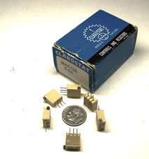 6  HONEYWELL CLAROSTAT CLARO206 NOS POT 364X 10K 3 PIN .388" L .190" W .394" H B