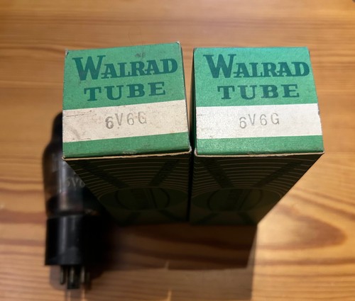 WALRAD / FERRANTI 6V6G , Lot of three, British Made, two NOS NIB - Picture 4 of 6