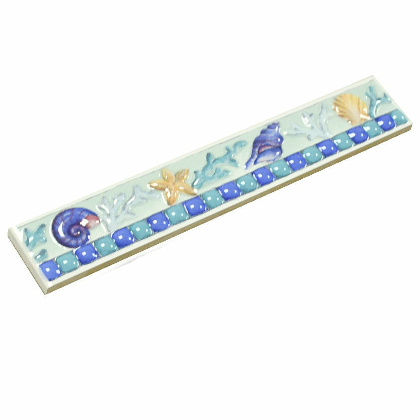 Bordüre Villeroy Boch Nr.823 1383 D164 Corsica mehrfarbig 5 x 30 cm