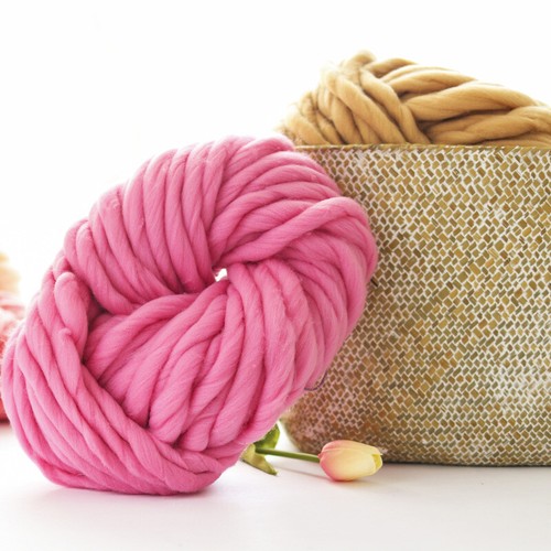 250g Thick Bulky Wool Yarn Soft Chunky Hand Knitting Hat Scarf Blanket Arm Knite - Picture 12 of 39