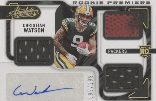 2022 Panini Absolute Christian Watson #219