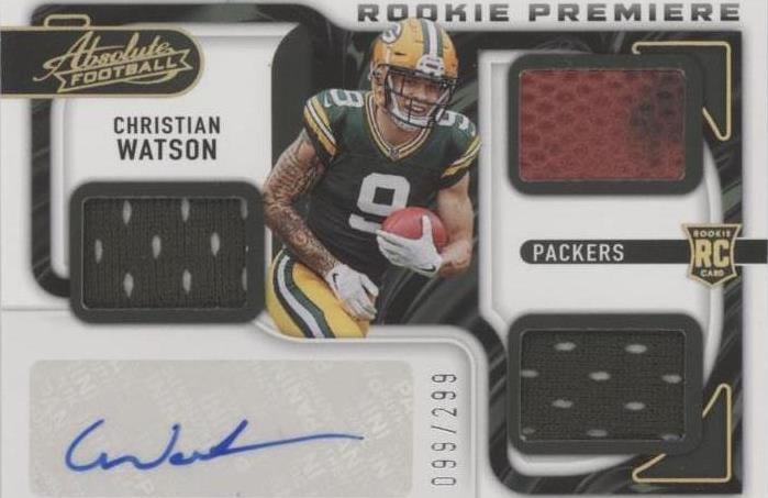 2022 Panini Absolute Christian Watson #219 - 1 of 2