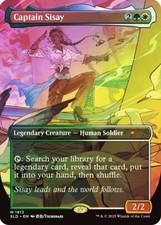 MTG - Captain Sisay - Borderless Foil - Secret Lair - Magic the Gathering