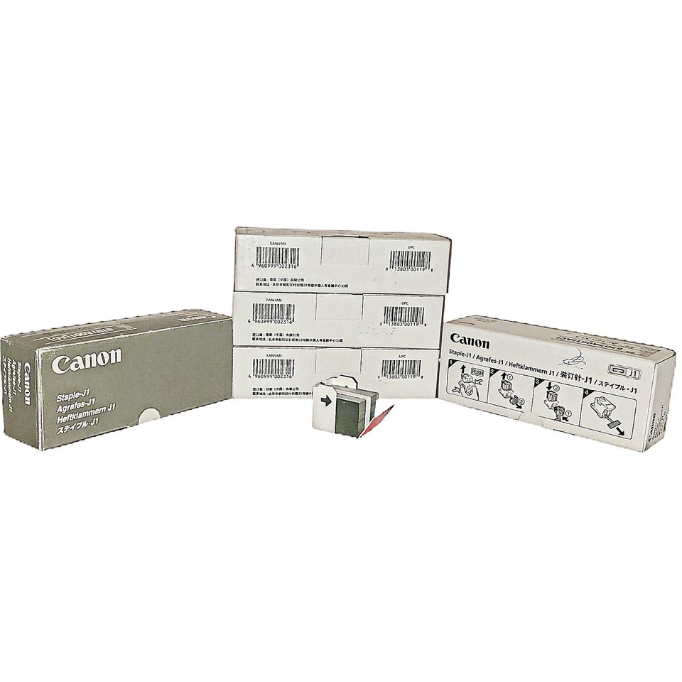 Canon 502C Type J1 Printer Staples Cartridge Lot of 5 Boxes 75,000 Staples Total - Image 3 of 4