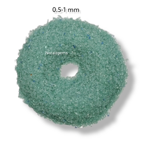 Crushed Green Hydro Quartz Gemstone Coarse Inlay Woodworking Healing Powder - Picture 8 of 32