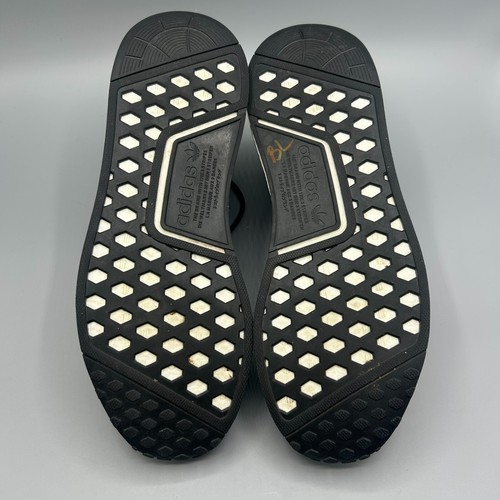 Adidas NMD R1 V2 Logo Patch Team Power Red Blue Black Shoes Mens 11.5 - Picture 9 of 15