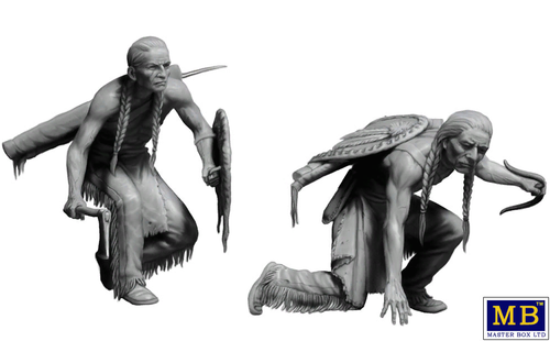 Master Box 35138 - Indian Wars Series Raid War Stronger Man People Maßstab 1:35 - Bild 4 von 12