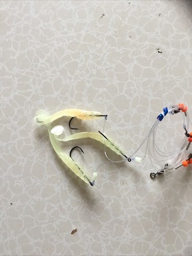 Plataformas Muppets atadas listas para pesca en el mar Bacalao Pollock Bream Caballa Plataformas Lote de trabajo 10 - Imagen 6 de 7