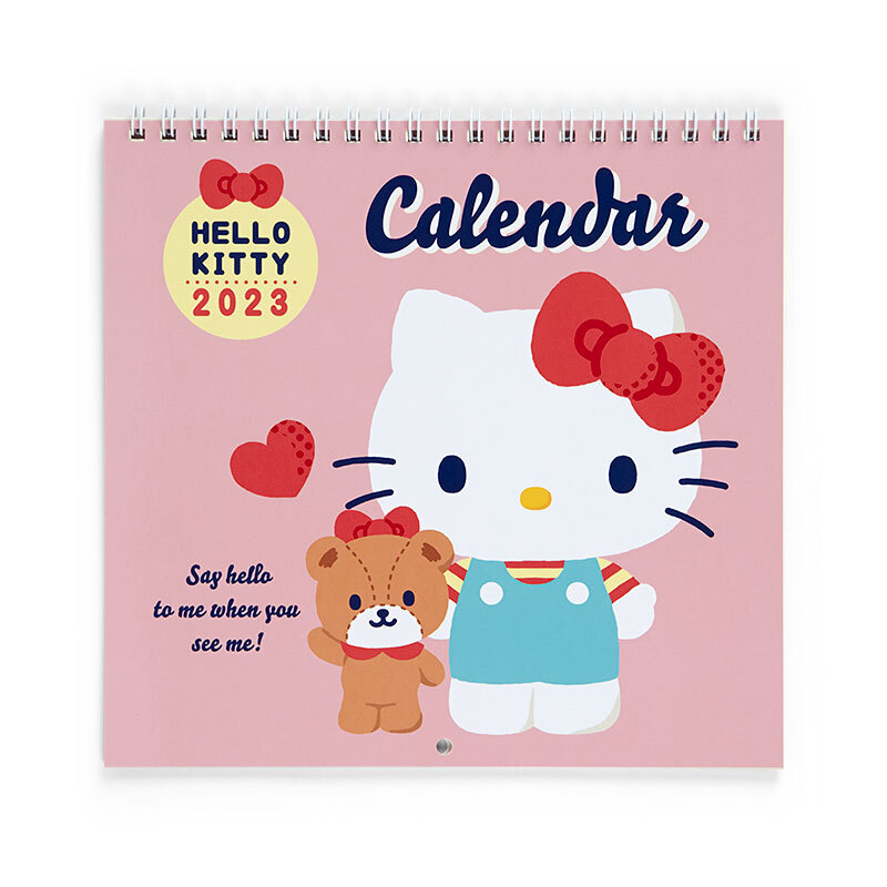 🍎Hello Kitty Wall Calendar M 2023 Sanrio Original Japan Official Kawaii  New | eBay