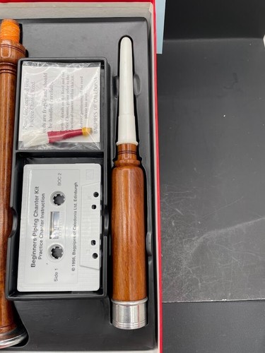 Piping Chanter Kit by Bagpipes of Caledonia Learn to Play the Highland Bagpipe - Picture 8 of 11