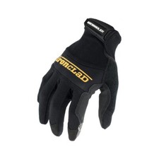Medium Black Protective Gloves with Grip Neoprene Knuckle Safety Features