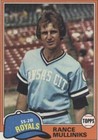 1981 Topps - Rance Mulliniks #433