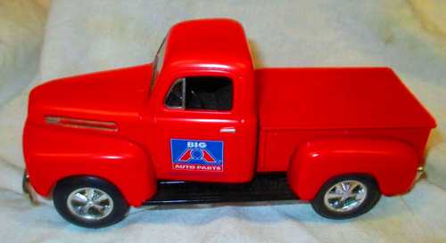 1948 FORD F-1 Pickup **BIG A AUTO PARTS** 1/25 Scale Diecast BANK #9628/c2 - Picture 4 of 11