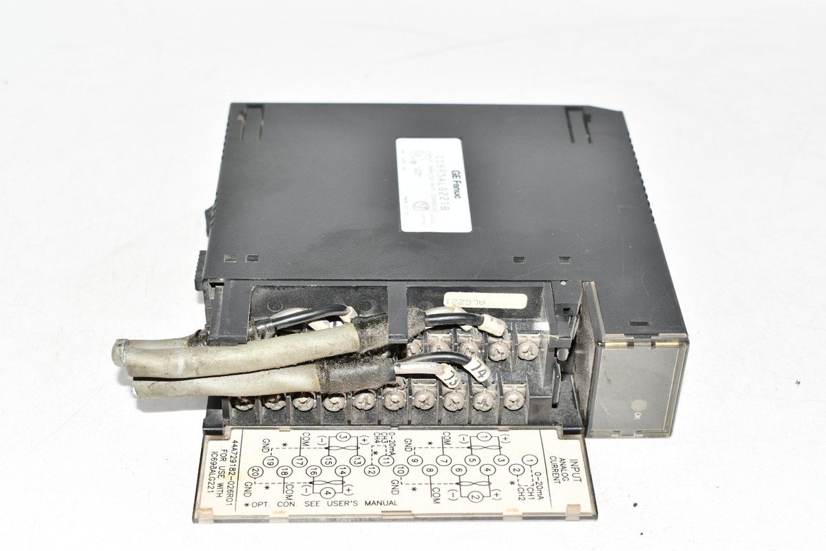 Ge Fanuc IC693ALG221B Analog 4pt Current Input Module PLC | eBay