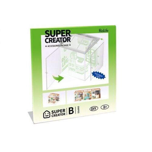 Rolife Super World 1:24 New Dollhouse Building Set DIY LED playset DW for Gifts - Picture 28 of 28