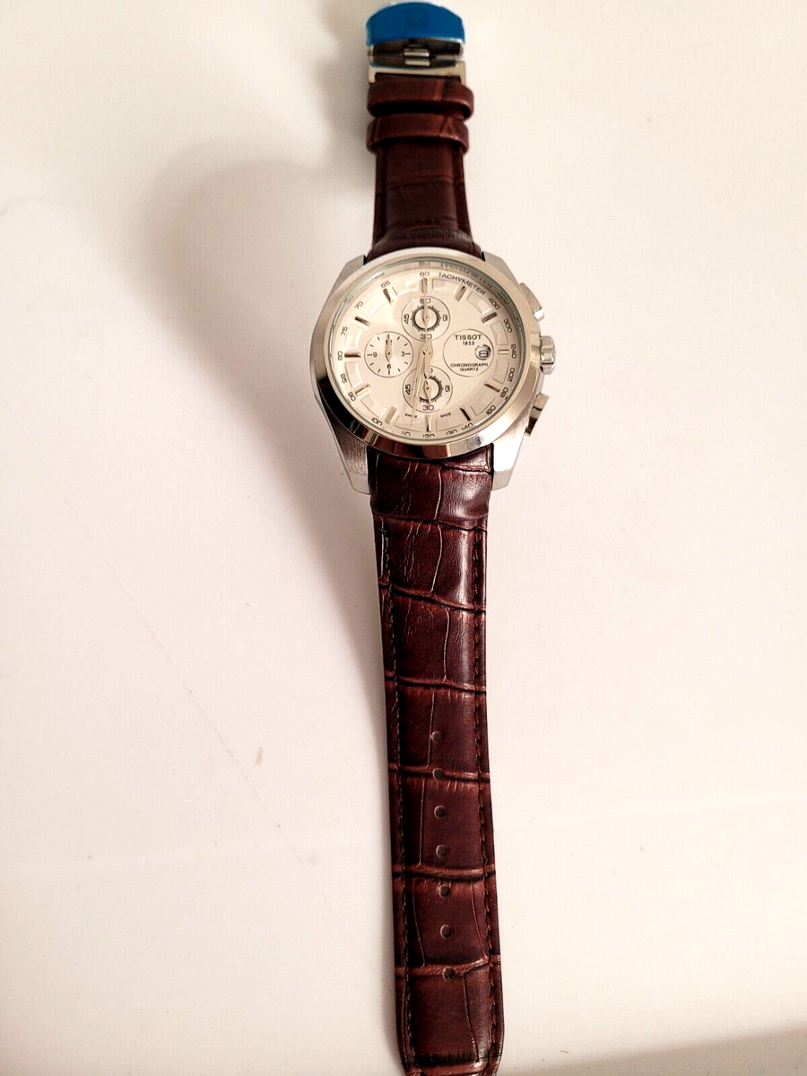 TISSOT ブラウンレザー腕時計　2068-20 TISSOT ブラウンレザー腕時計 2068-20