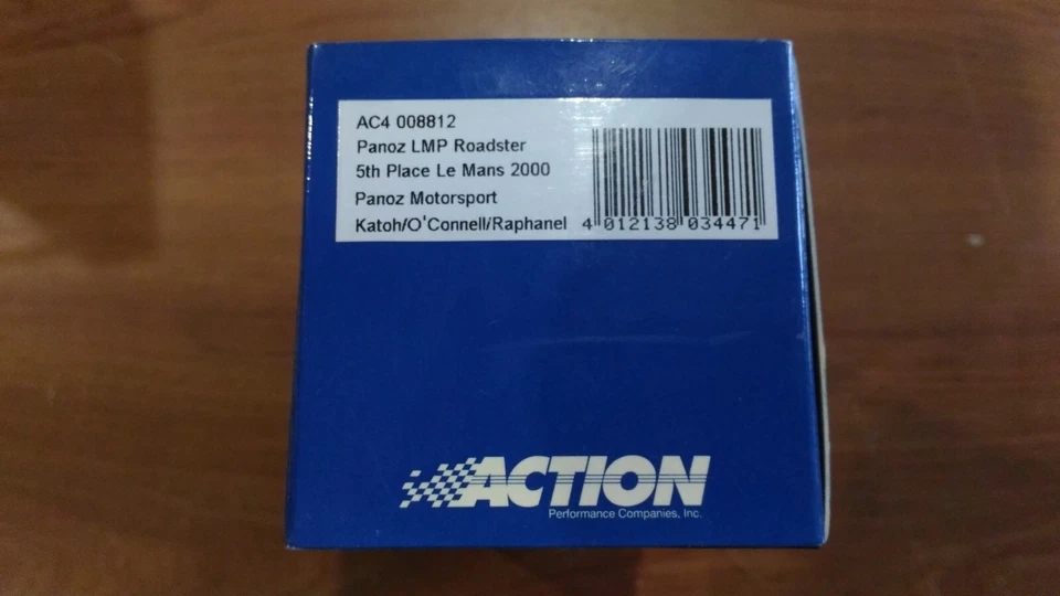 Panoz LMP Roadster #12 Le Mans 2000 1:43 Minichamps Action 008812 - Photo 2/2