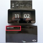 MINI John Works Cooper S United Kingdom Flag Design Desk Wall Watch Flip Clock