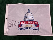Rory McIlroy Winner Signed 11' US Open at Congressional Embroided Golf Flag+Cert
