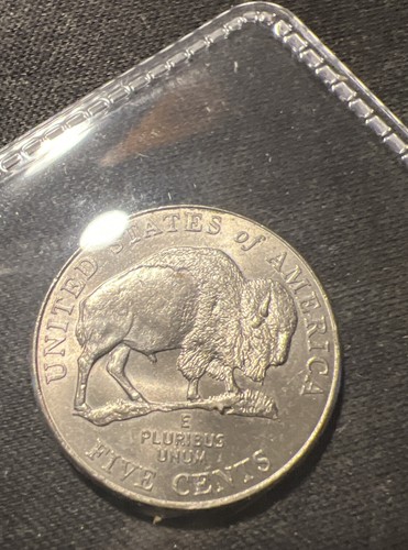 2005 P Jefferson profile buffalo bison nickel 5 cent coin UNC free ship - Bild 4 von 5