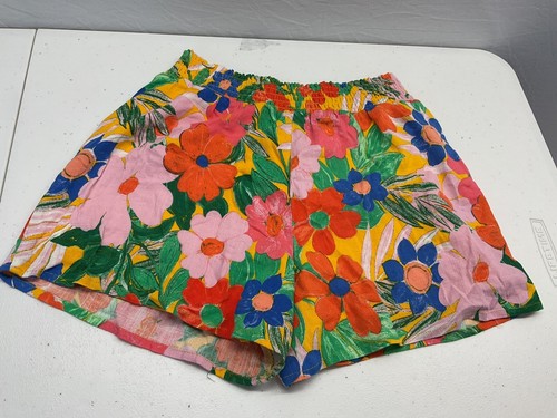 NEW LOT of 2 Tween style skater skirt, GB girls Med. Floral Shorts - Picture 7 of 8